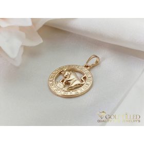   GOLDFILLED Υποαλλεργικό Μενταγιόν 28mm 18K χρώμα