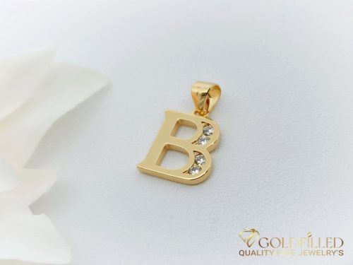 GOLDFILLED Υποαλλεργικό Μενταγιόν 23 mm 18K χρώμα