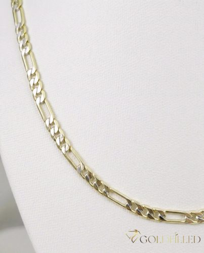 GOLDFILLED Υποαλλεργικό Κολιέ 50 cm/4 mm 14K πολύχρωμο χρώμα