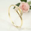 GOLDFILLED Υποαλλεργικό Μπρασελέ 4-18mm χρώμα 14K διάμετρος 60mm ( ανοιγόμενο )